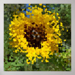 Sunflower Hearts Print