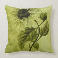 Sunflower Helianthus Pillows