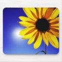 Sunflower in the Sun Mousepad by WanderLinArts Sunflower in the Sun Mousepad