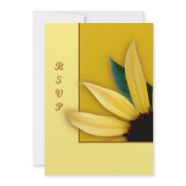 Sunflower invitations