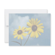Sunflower invitations by animalpark Sunflower invitations