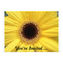 Sunflower Invitation