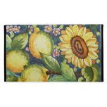 Sunflower iPad Folio Cases