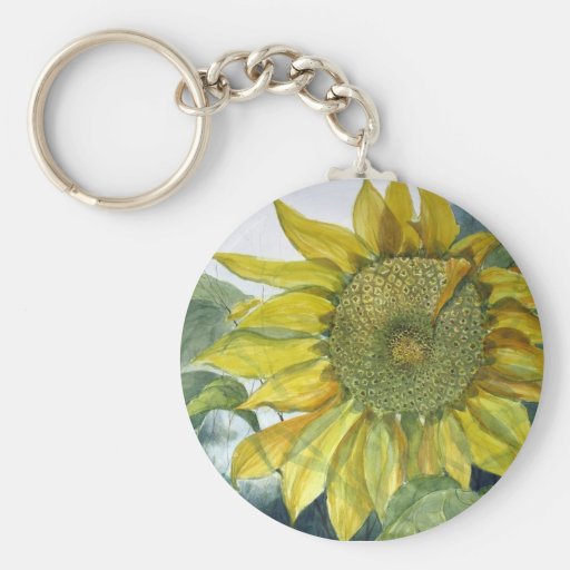 Sunflower Key Chain