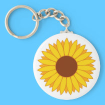 Sunflower keychains