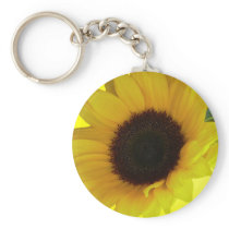 Sunflower Key Chains Cheerful Yellow Flower Gifts