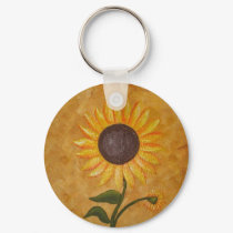 Sunflower keychains by TuscanArt Sunflower keychains