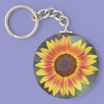Sunflower Keychain