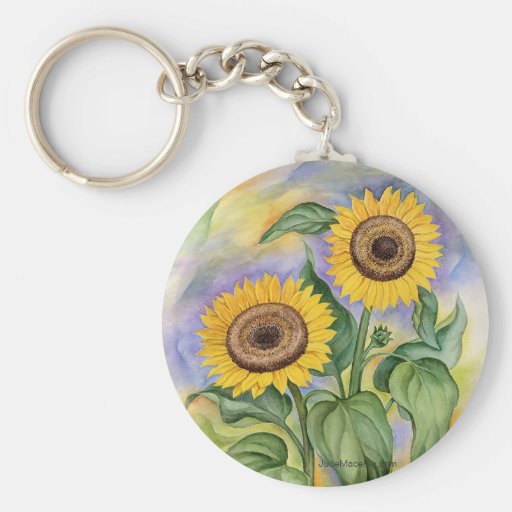 SUNFLOWER KEYCHAIN
