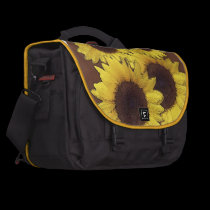 sunflower laptop office accesories bag commuterbag