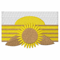 Sunflower Logo embroidered shirts