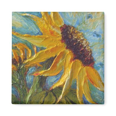 Sunflower Magnet by OriginalsbyParis