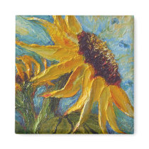 Sunflower Magnet by OriginalsbyParis Sunflower Magnet