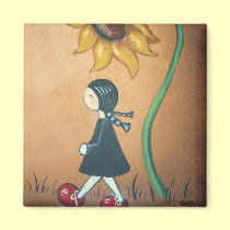 Sunflower magnets