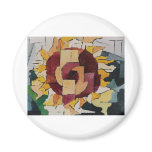 Sunflower Fridge Magnet