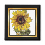 Sunflower magnets