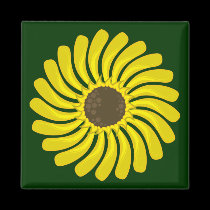 Sunflower Magnets magnets