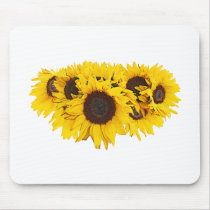 Sunflower Medallion mousepads