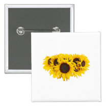 Sunflower Medallion buttons