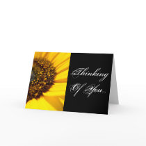 Sunflower Memories- Thinking Of You: Note Card