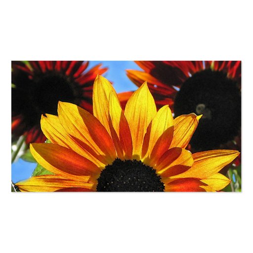 Sunflower Mommy Business Card (back side)