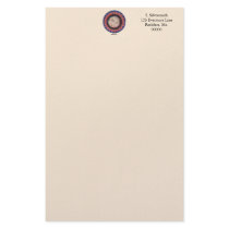 Sunflower Moon Customized Stationery