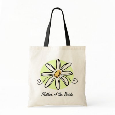 Sunflower Mother of Bride Tote Bag
