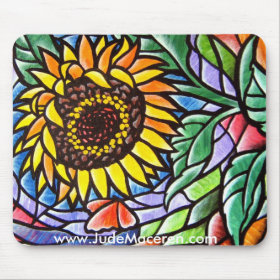 Sunflower Mouse Pad