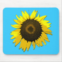 Sunflower Mousepad mousepads
