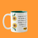 Sunflower Mug mugs