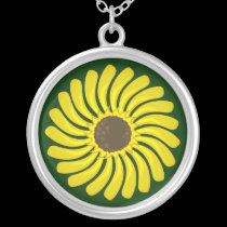 Sunflower Necklace