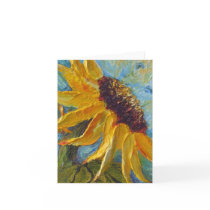 Sunflower Note Card