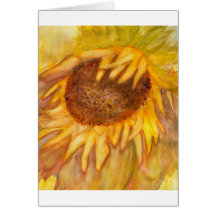 Sunflower Note Card