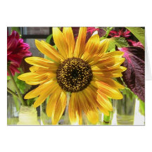 Sunflower Note Card