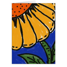 Sunflower Note Card