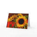 Sunflower notecard