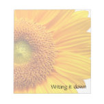 Sunflower  Notepad notepads