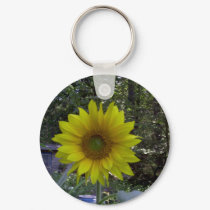 Sunflower, Old Orchard Beach, Maine keychains