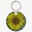 Sunflower, Old Orchard Beach, Maine keychain