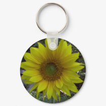 Sunflower, Old Orchard Beach, Maine keychains