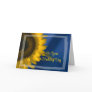 Sunflower on Blue Second Wedding