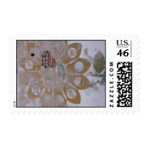 sunflower on wall in slovakia postage by serenarenee sunflower on wall in slovakia postage