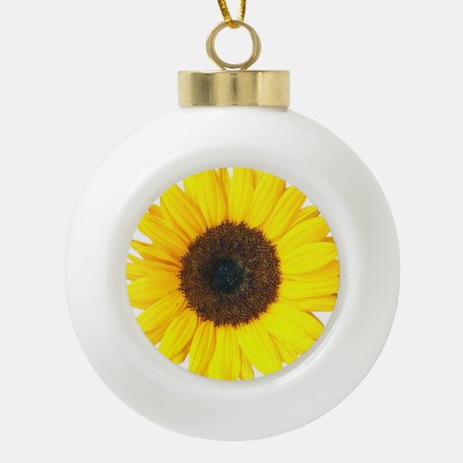 Sunflower Ornament Zazzle