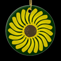 Sunflower Ornaments ornaments