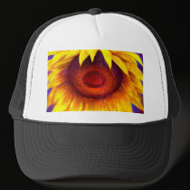 Sunflower Painting Art - Multi hats