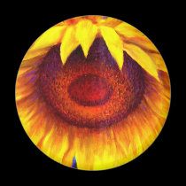 Sunflower Painting Art - Multi magnets by JUDERM Sunflower Painting Art - Multi magnets