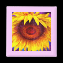 Sunflower Painting Art - Multi magnets