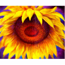 Sunflower Painting Art - Multi photo sculptures