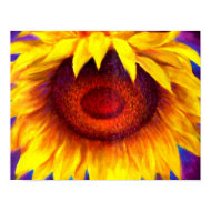 Sunflower Painting Art - Multi print