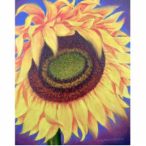 Sunflower Painting Art - Photo Sculpture photo sculptures